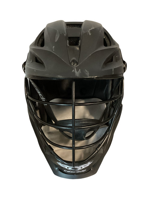 Vist Large View of Product Image Which is Used Cascade S Lacrosse Helmet Black One Size