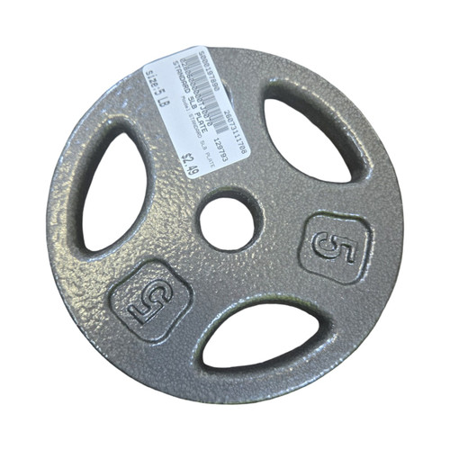 Vist Large View of Product Image Which is Used STANDARD 5LB PLATE Standard Plate (Each) 5 lb