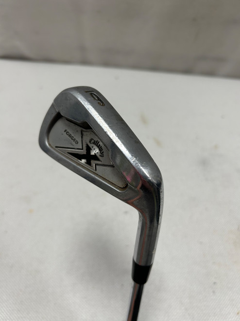 Vist Large View of Product Image Which is Used Callaway FORGED X Mens Individual Iron RH 6 Iron