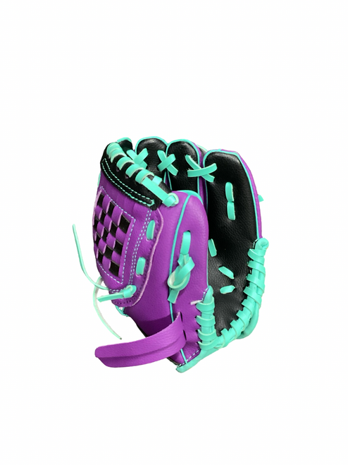 Vist Large View of Product Image Which is Used DICKS SPORTING GOODS T-BALL GLOVE BB/SB Glove T-ball Purple 7"