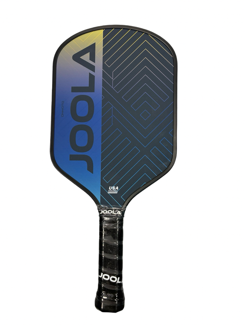 Vist Large View of Product Image Which is Used JOOLA OKKOTO Pickleball Racquet Navy Blue