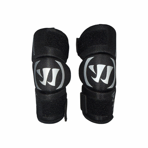 Vist Large View of Product Image Which is Used Warrior BURN NEXT YTH Lacrosse Arm Pads/Guards Black SM