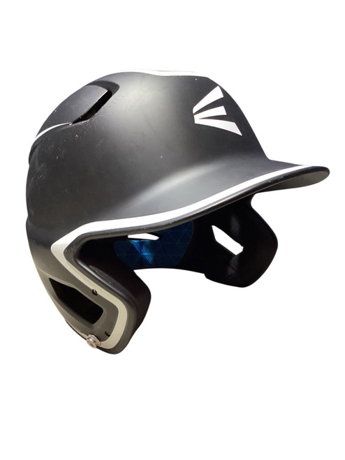 Vist Large View of Product Image Which is Used Easton Z5 2.0 6 1/2 - 7 1/8 Batting Helmet No Mask Black And White SM