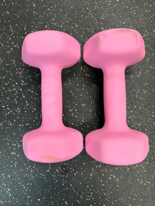 Vist Large View of Product Image Which is Used 15-LB NEOPRENE DUMBBELL PAIR Hex Dumbbell (Each) 15 lb