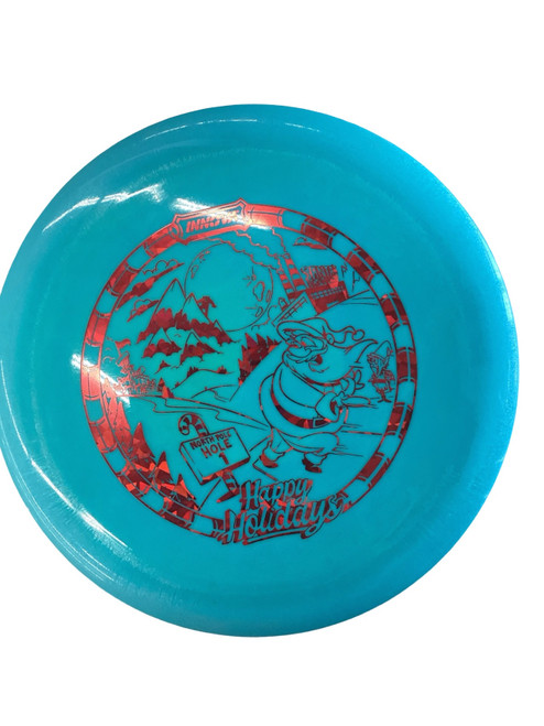 Vist Large View of Product Image Which is Used Innova STAR RACER 2024 HOLIDAYS Disc Golf Driver Royal Blue