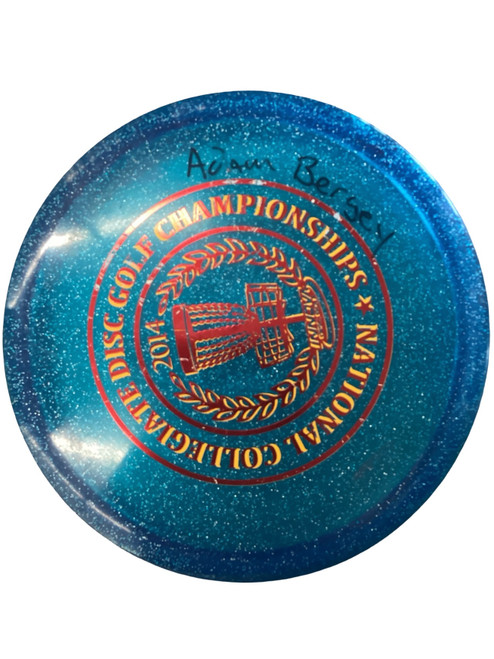 Vist Large View of Product Image Which is Used Innova ROC3 Disc Golf Mid Range Navy Blue