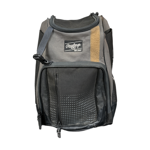 Vist Large View of Product Image Which is Used Rawlings Baseball Player Carry Bag Black
