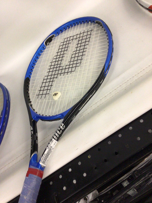 Vist Large View of Product Image Which is Used Prince AIR FLASH 26 Adult Tennis Racquet Royal Blue Unknown