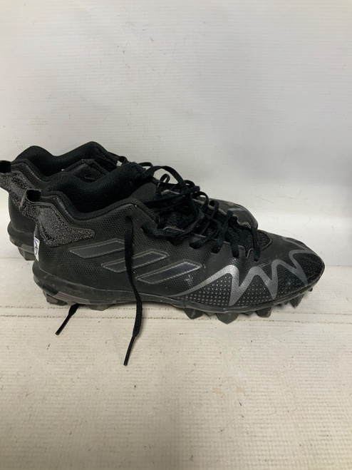 Vist Large View of Product Image Which is Used Adidas Adult FB Cleats Black Senior 9.5