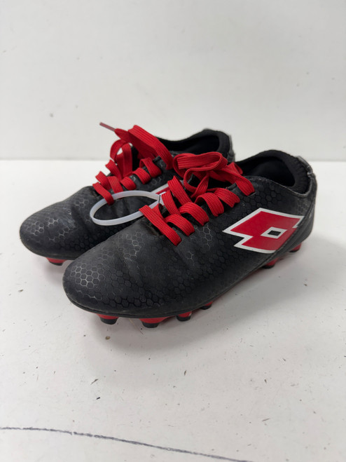 Vist Large View of Product Image Which is Used Lotto STORM Soccer Cleats Black Junior 04