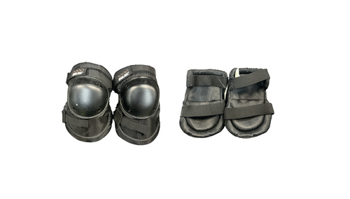 Vist Large View of Product Image Which is Used Bauer Inline Kneepads Black MD
