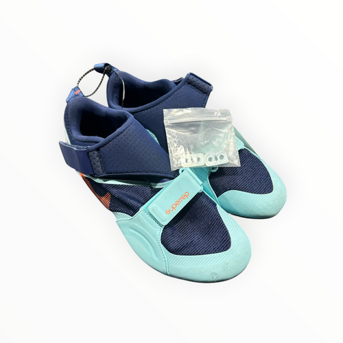 Vist Large View of Product Image Which is Used Nike SUPERREP Bike Shoes Adult Sky Blue Senior 10.5