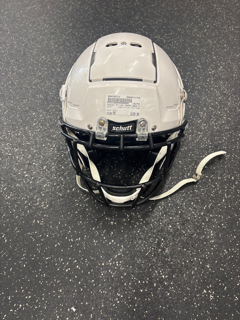 Vist Large View of Product Image Which is Used Schutt F7 LX1 YOUTH 2025 FB Helmet White MD