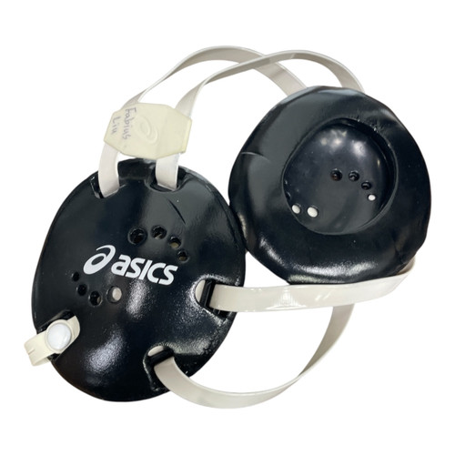 Vist Large View of Product Image Which is Used Asics Wrestling Headgear Black
