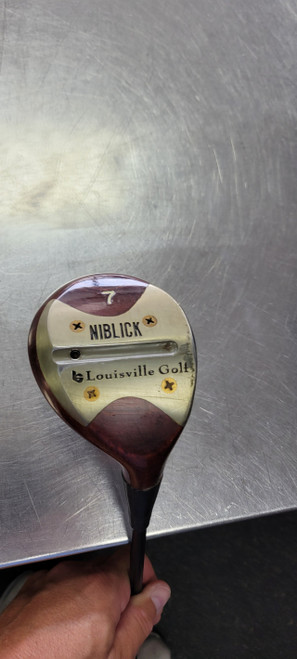 Vist Large View of Product Image Which is Used LOUISVILLE GOLF NIBLICK 7 Mens Fairway Wood RH 7 Wood