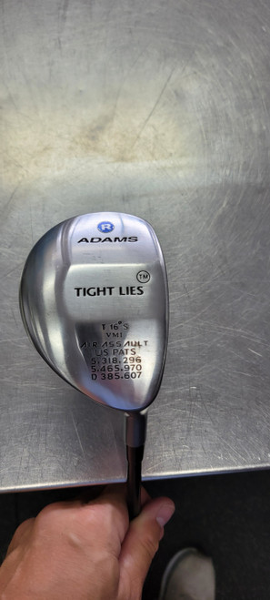 Vist Large View of Product Image Which is Used Adams Golf TIGHT LIES 16 Mens Hybrid Club RH 3 Hybrid