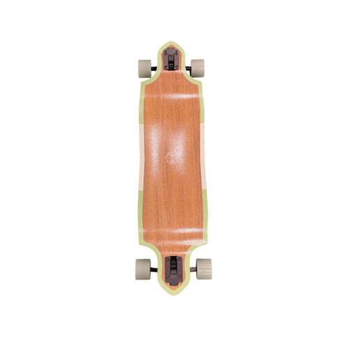 Vist Large View of Product Image Which is Used Globe GEMINON Longboard Tan Long