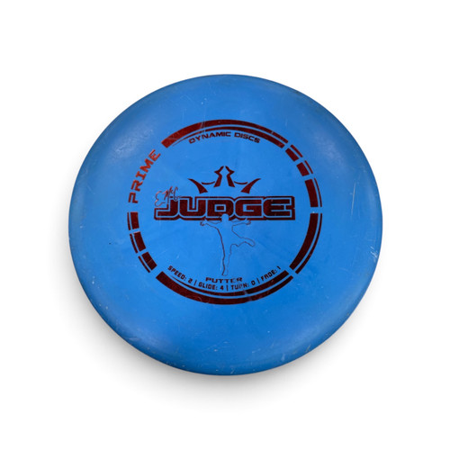 Vist Large View of Product Image Which is Used Dynamic Discs JUDGE PUTTER Disc Golf Putter Carolina Blue