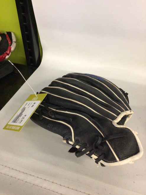 Vist Large View of Product Image Which is Used Wilson A450 BB/SB Glove RH Throw Black 12"