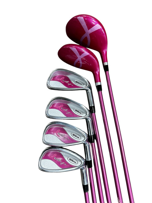 Vist Large View of Product Image Which is Used Wilson HOPE Womens Starter Set RH 6 Piece