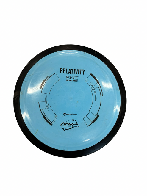 Vist Large View of Product Image Which is Used MVP RELATIVITY Disc Golf Driver Royal Blue