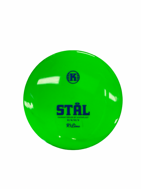 Vist Large View of Product Image Which is Used Kastaplast STAL Disc Golf Driver Green