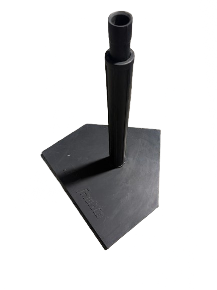 Vist Large View of Product Image Which is Used Franklin HEAVY DUTY RUBBER BATTING TEE BB/SB Batting Tee