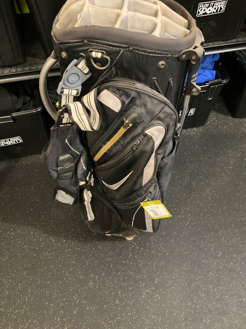 Vist Large View of Product Image Which is Used Nike GOLF BAG Mens Stand Bag Black