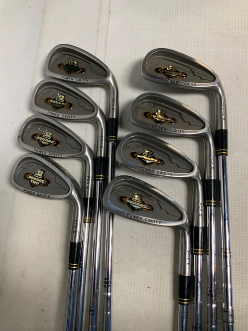 Vist Large View of Product Image Which is Used Square Two S2 POWER CAVITY Mens Iron Set RH 3I-PW