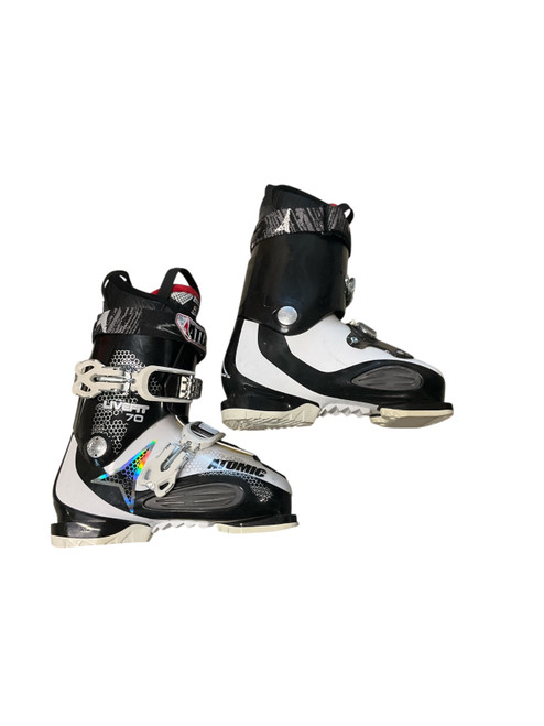 Vist Large View of Product Image Which is Used Atomic LIVEFIT Mens DH Ski Boot Black 260 MP - M08 - W09