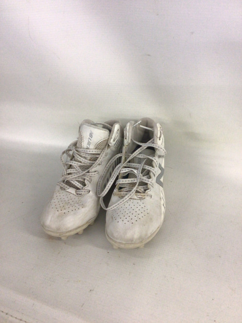 Vist Large View of Product Image Which is Used New Balance LAX Cleats Boys White Junior 02