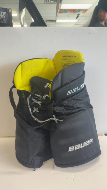 Vist Large View of Product Image Which is Used Bauer 1S PANTS Youth Pant Black MD