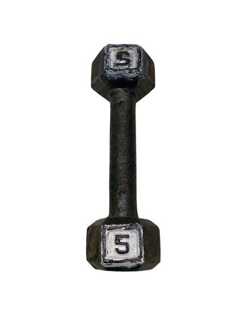 Vist Large View of Product Image Which is Used Hex Dumbbell (Each) 5 lb