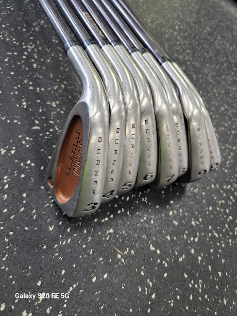 Vist Large View of Product Image Which is Used Taylormade BURNER OVERSIZE LH Mens Iron Set LH 3I-PW