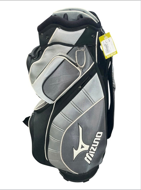 Vist Large View of Product Image Which is Used Mizuno 14 WAY CART BAG Mens Cart Bag Black