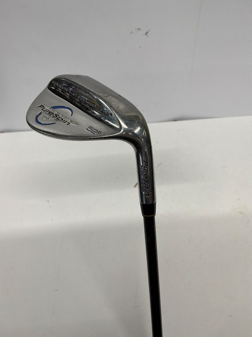 Vist Large View of Product Image Which is Used PureSpin DIAMOND FACE Golf Wedge Mens RH Gap/Approach Wedge
