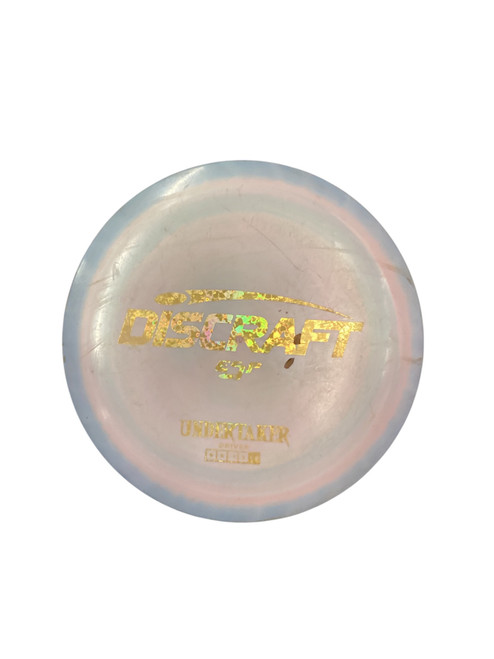 Vist Large View of Product Image Which is Used Discraft ESP UNDERTAKER Disc Golf Driver Grey