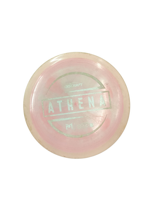 Vist Large View of Product Image Which is Used Discraft MCBETH ESP ATHENA Disc Golf Driver Pink