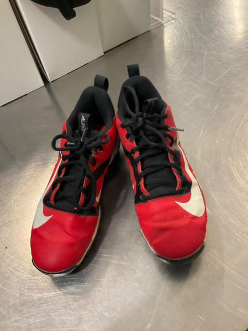Vist Large View of Product Image Which is Used Nike 4.5 CLEATS BB/SB Cleats Red Junior 04.5