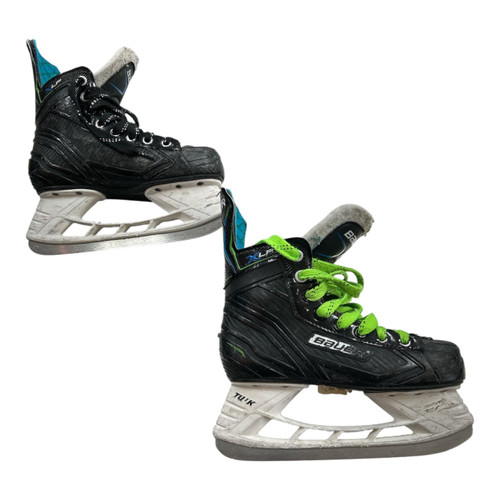 Vist Large View of Product Image Which is Used Bauer XLP SKATES 3 Junior Hockey Skate Junior 03