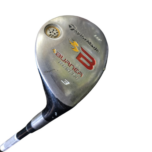 Vist Large View of Product Image Which is Used Taylormade BURNER RESCUE 3 HYBRID REG GRAPH Mens Hybrid Club RH 3 Hybrid
