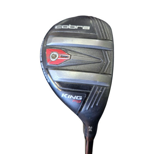 Vist Large View of Product Image Which is Used Cobra KING F9 SPEEDBACK 5 HYBRID LITE GRAPH Mens Hybrid Club RH 5 Hybrid