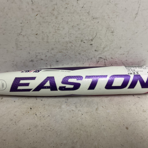 Vist Large View of Product Image Which is Used EastonPink Sapphire FP22PSA Fastpitch Bat White And Pink 28"