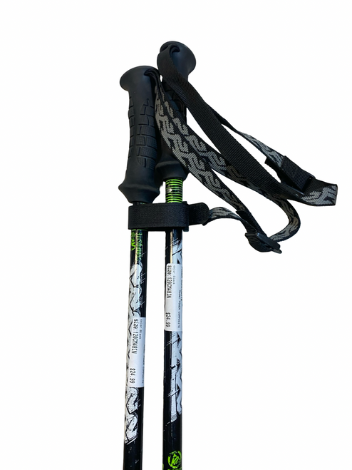 Vist Large View of Product Image Which is Used POWER COMPOSITE Womens DH Ski Pole Black 120 cm / 48 in