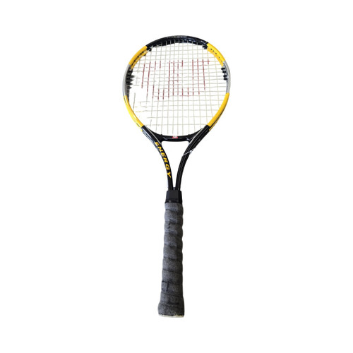 Vist Large View of Product Image Which is Used Wilson ENERGY TENNIS RACKET Adult Tennis Racquet Yellow Unknown