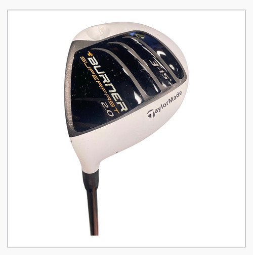 Vist Large View of Product Image Which is Used Taylormade BURNER SUPERFAST 2.0 Mens Fairway Wood LH 3 Wood