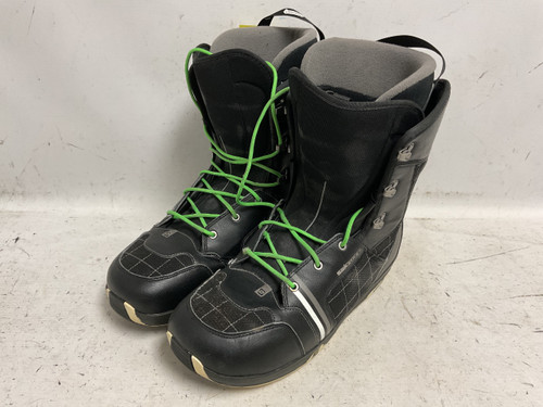 Vist Large View of Product Image Which is Used Salomon ECHELON Mens Snowboard Boots Black Senior 13.5