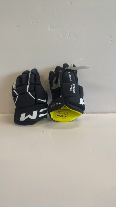 Vist Large View of Product Image Which is Used CCM RISING STAR GLOVES Youth Gloves None 9"