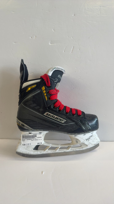 Vist Large View of Product Image Which is Used Bauer SUPREME ELITE Junior Hockey Skate Junior 01.5