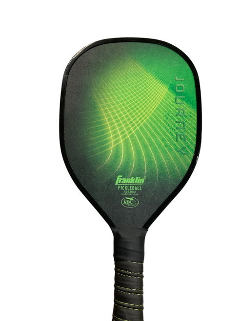 Vist Large View of Product Image Which is Used Franklin 2 PLAYER PADDLE/BALL SET Pickleball Racquet Black